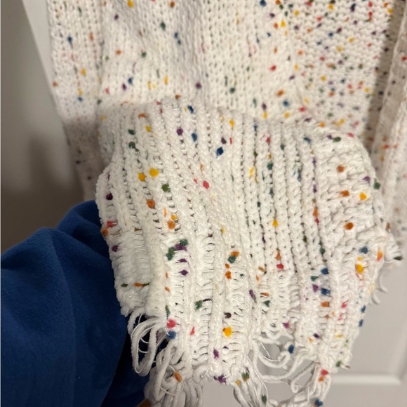 NWOT! Cozy Multicolor Knit Cardigan - Picture 5 of 5